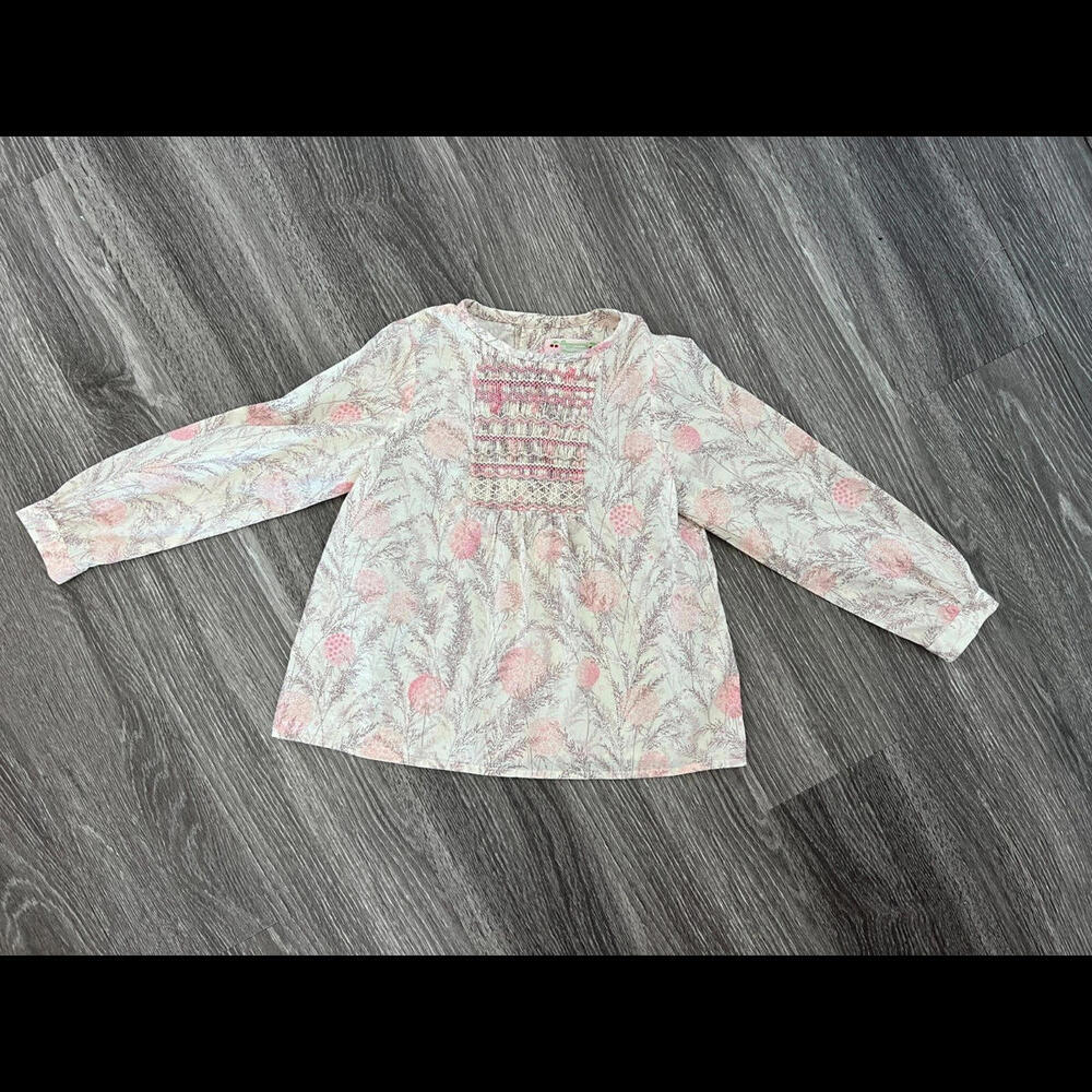Bonpoint Girls Blouse 6 Y VERY GOOD!
